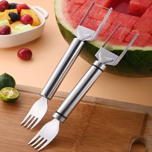 Stainless Steel Windmill Watermelon Cutter Artifact Salad Fruit Slicer Cutter Tool